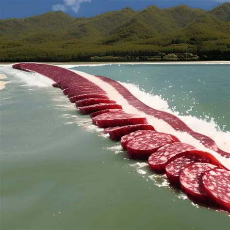 Salami Tsunami Graphic · Creative Fabrica