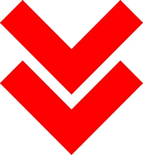 Down Arrow icon on Transparent Background 17178573 PNG