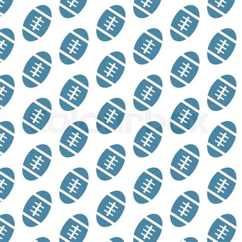 American Football pattern background | Stock vector | Colourbox