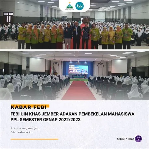 FEBI UIN KHAS Jember Adakan Pembekelan Mahasiswa PPL 2023 | Fakultas ...