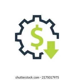 Reduce Maintenance Cost Icon Clipart Image Stock Vector (Royalty Free ...