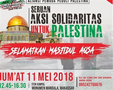 Bela Palestina, Ratusan Pemuda Makassar Segera Gelar Aksi ‘Bebaskan ...