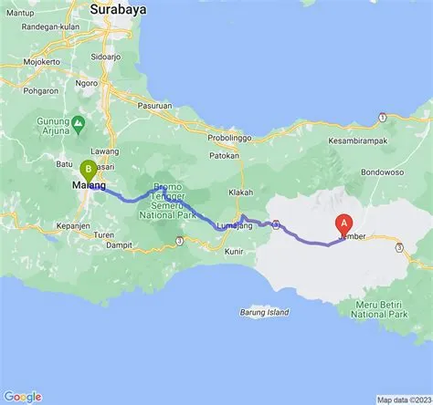 Temukan Jarak dari Kab. Jember ke Kota Malang dan Berapa Lama ...