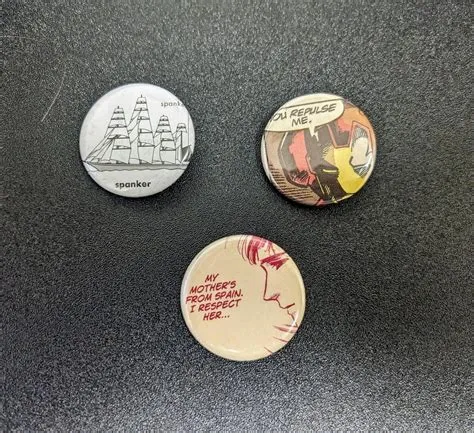 Pins made from old comics and a dictionary : r/DeepDabbling