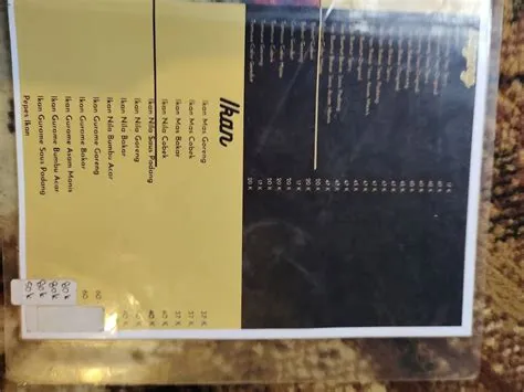 Menu at Purnama Coffee & Resto, Ciwidey