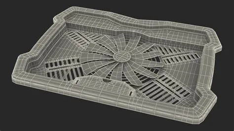 RGB Laptop Cooling Pad Off State 3D Model $29 - .obj .lxo .ma .max .fbx ...