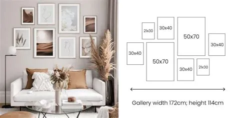 17 Gallery Wall Layouts and Templates to Decorate Walls like PRO