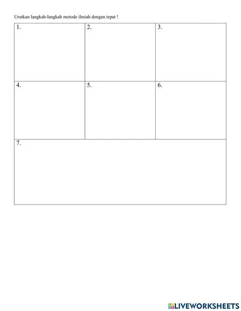 Hakikat Fisika dan Prosedur Ilmiah interactive worksheet | Live Worksheets