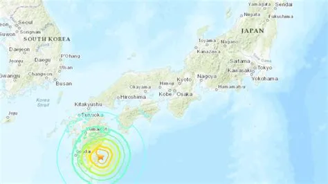 Japan earthquake tsunami of 2025 Tsunami map astoria