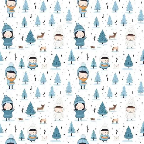 Cute Winter Pattern Stock Photos, Images and Backgrounds for Free Download