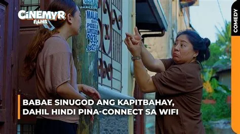 Babae sinugod ang kapitbahay, dahil hindi pina-connect sa WIFI ...