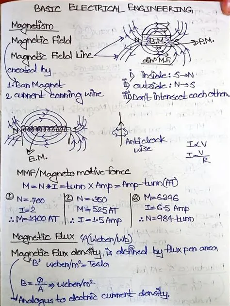 Basic Electrical Engineering Notes.1. (CE & JFT) .SEM-1.2024 | PDF