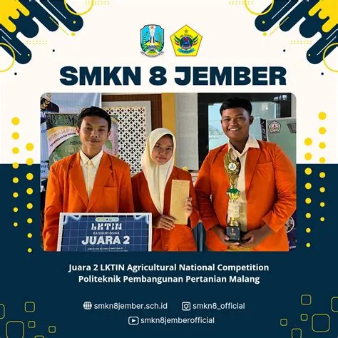 SMKN 8 JEMBER – SMK Negeri 8 Jember! Bisa dan Hebat