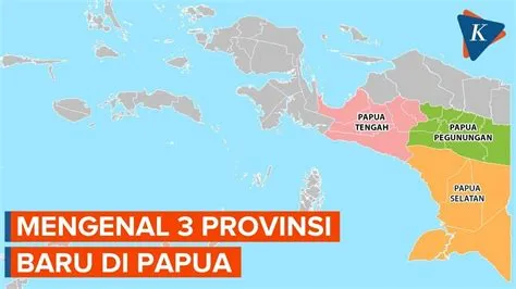 Peta hingga Fakta Menarik 3 Provinsi Baru Papua - YouTube