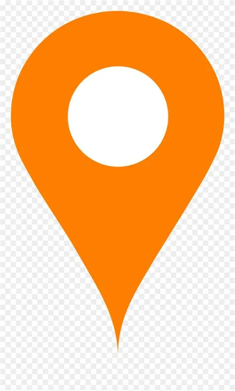 Download Orange Map Pin - Orange Location Icon Png Clipart (#798120 ...