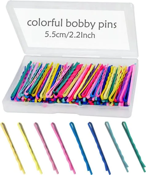 Amazon.com : 150 Pcs 2.2 Inch Mix Colorful Bobby Pin for Girls Women ...