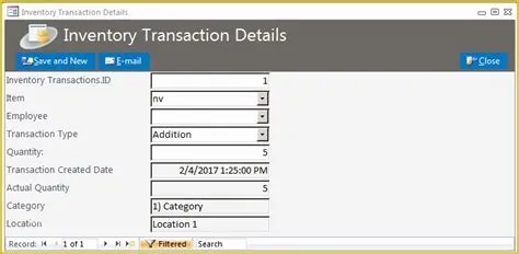 Access Inventory Database Template Free Of How to Make An Inventory ...