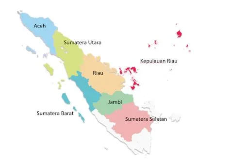 Peta Sumatera: Sejarah, Letak, Definisi, Provinsi dan Budaya