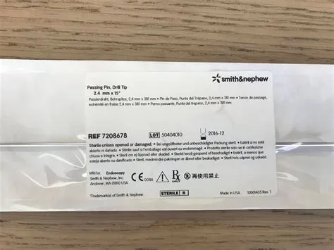 New SMITH & NEPHEW 7208678 Passing Pin Drill tip 2.4mm x 15in (X ...