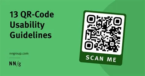 13 QR-Code Usability Guidelines | UX Lift