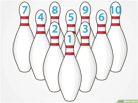 Bowling Pins Numbered