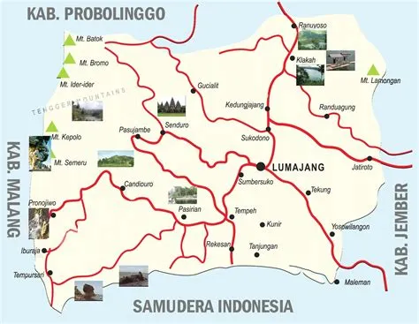 21 Nama Kecamatan di Lumajang - Info Area