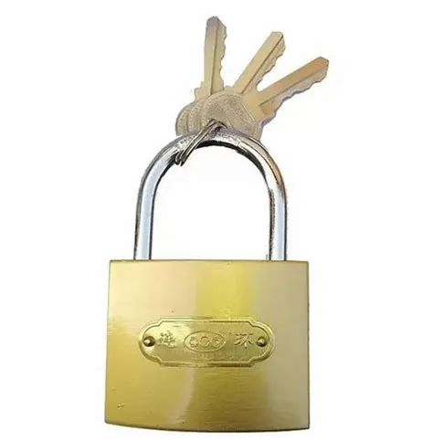 Mei bio With Key Iron Chinese Lock, Home, Padlock Size: 63mm at Rs 69 ...