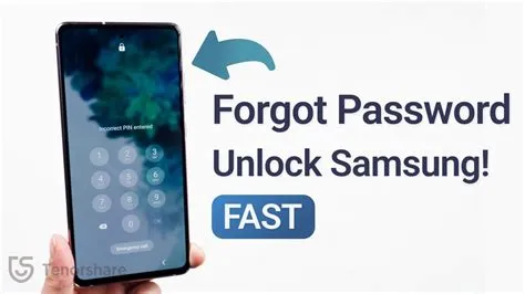 How to Unlock Samsung Phone When You Forgot Password - YouTube