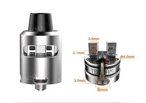 on Geekvape Tsunami 24 Glass Tank