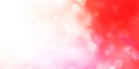 Light Red vector pattern with spheres Abstract colorful disks on simple ...