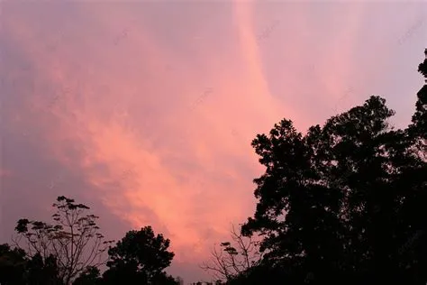 Pink Sunset Clouds Background, Running Background, Sunset, Natural ...