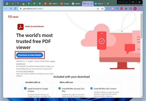 Download Adobe Reader Free For Windows 11 - 2 Methods