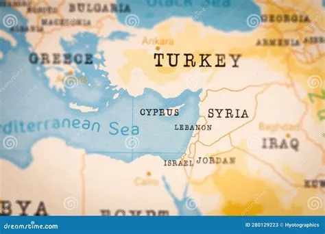 cyprus map world map