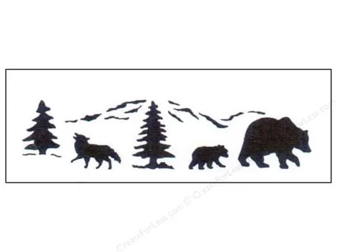 wildlife border - Clip Art Library