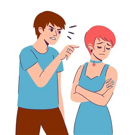 Illustration De Relation Toxique Dessinée à La Main | Vecteur Gratuite