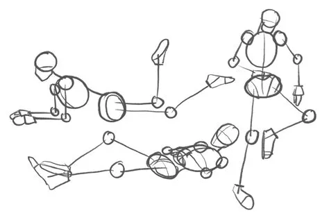 How To Draw Someone Lying Down