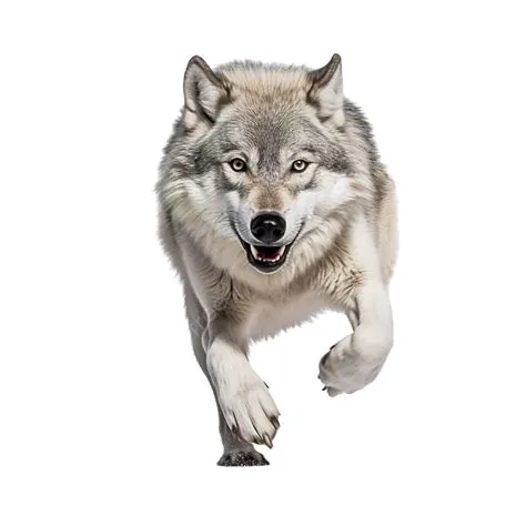 Gray Wolf Running, Wolf, Timber Wolf, Carnivore PNG Transparent Image ...