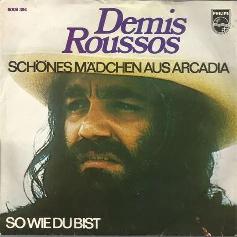 Demis Roussos – Schönes Mädchen Aus Arcadia (7″, Single) – akerrecords.nl