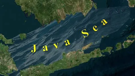 Java Sea On World Map