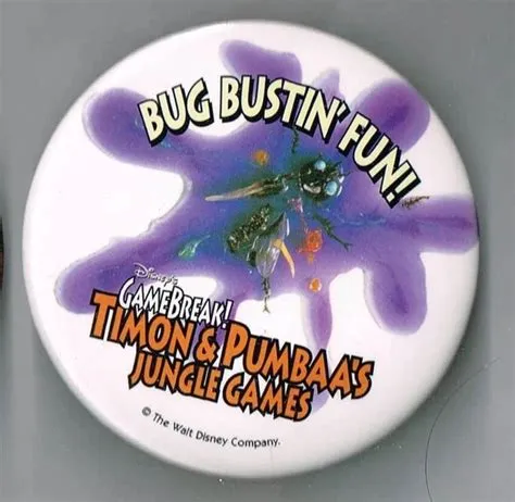 DISNEY GAME BREAK Timon and Pumbaas Jungle Games pin back £17.34 ...