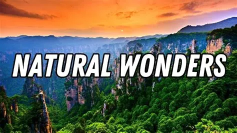 33 Greatest Natural Wonders of the World - YouTube