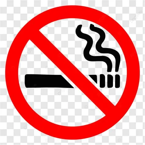 Tidak Ada Ilustrasi Vektor Tanda Merokok, Dilarang Merokok, Dilarang ...