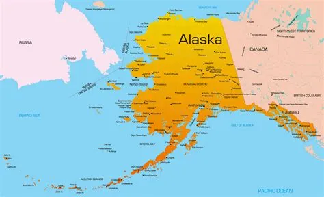 Alaska Map - Guide of the World