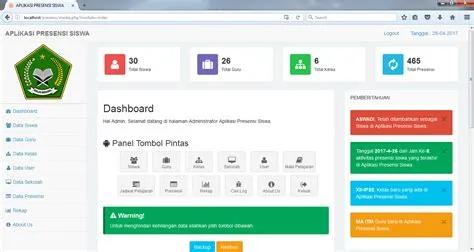 Aplikasi Presensi Siswa Berbasis Website Terintegrasi SMS Gateway
