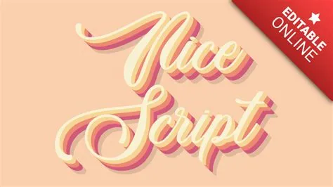 Segoe Script Font Generator & Text Effects