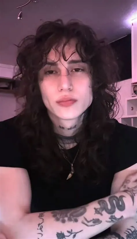 by Red Maria on Jordan in 2025 | Long hair styles men, Attractive ...