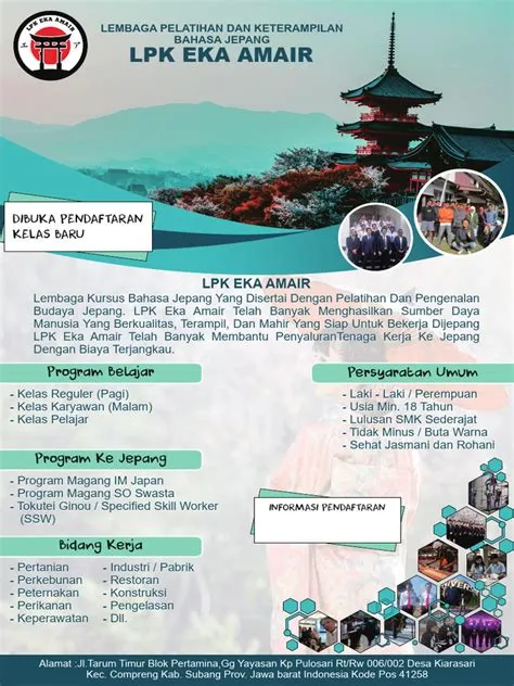 Brosur LPK Eka Amair | PDF