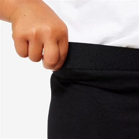 Legging bébé coton - Basique Noir - Decathlon