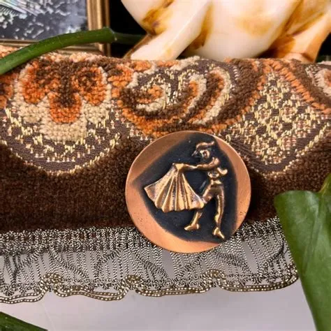 Source Unknown | Jewelry | Vintage Copper Bull Fighter Matador Brooch ...