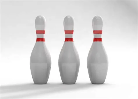 FREEBIE: BOWLING PINS WITH DETAILED TEXTURES :: Behance